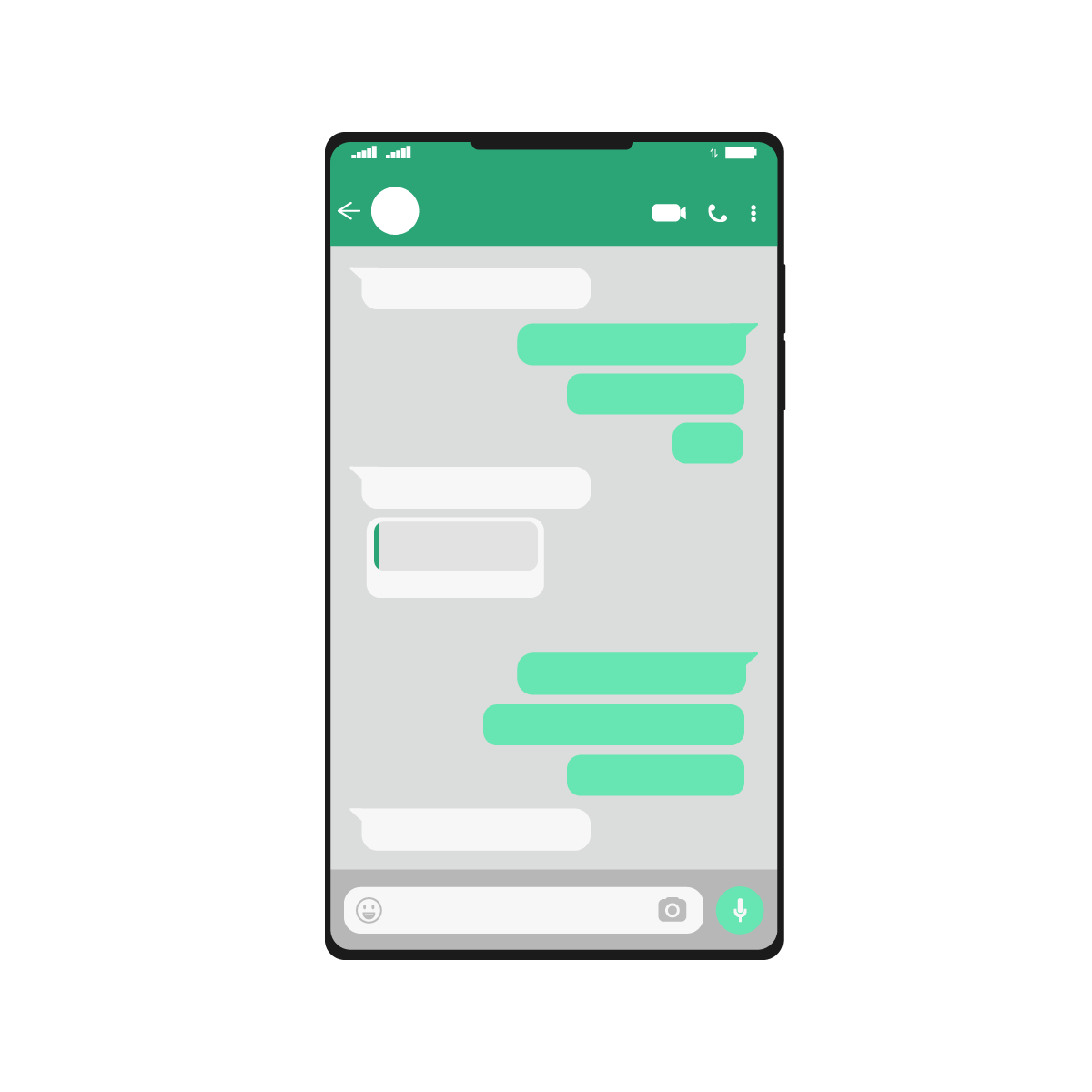 WhatsApp App Screenshot